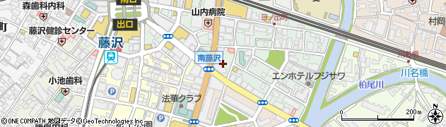 神奈川県藤沢市南藤沢18周辺の地図