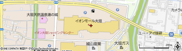 スマートクールイオンモール大垣店周辺の地図