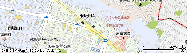 トヨタレンタリース新千葉君津駅前店周辺の地図