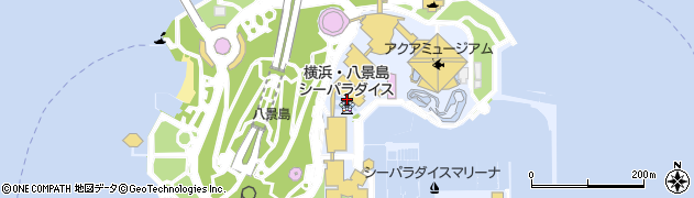 横浜・八景島シーパラダイス周辺の地図