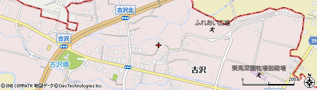 静岡県御殿場市古沢572周辺の地図