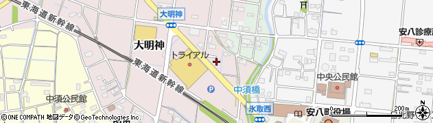 珈琲の時代屋 安八店周辺の地図