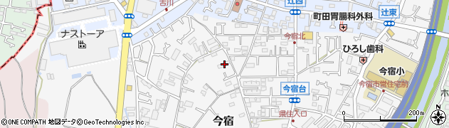 神奈川県茅ヶ崎市今宿709周辺の地図