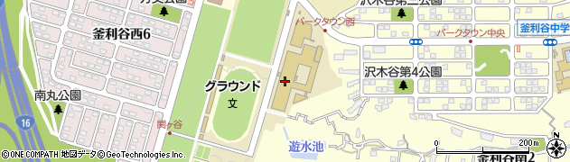 関東学院大学　金沢文庫キャンパス周辺の地図