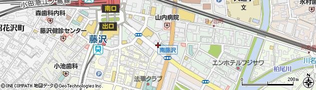 清水歯科藤沢院周辺の地図
