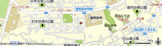神奈川県横浜市金沢区釜利谷南周辺の地図