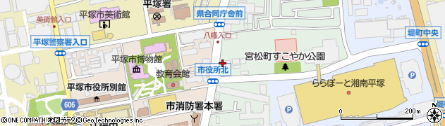 東京ガスライフバル湘南茅ヶ崎平塚店周辺の地図