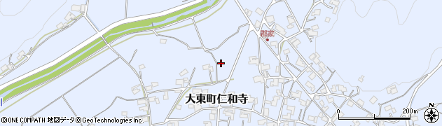 島根県雲南市大東町仁和寺1537周辺の地図