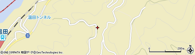 長野県下伊那郡泰阜村8151周辺の地図