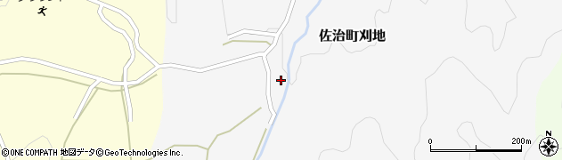 鳥取県鳥取市佐治町刈地246周辺の地図