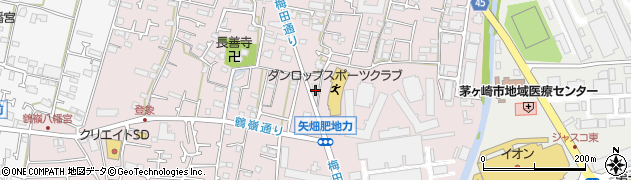 金森藤平商事株式会社茅ヶ崎営業所周辺の地図