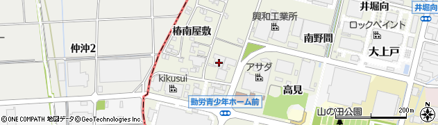 愛知県犬山市羽黒新田椿東4周辺の地図