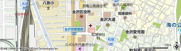 坂内 金沢文庫店周辺の地図