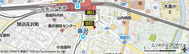 三井住友信託銀行藤沢支店・藤沢中央支店 ＡＴＭ周辺の地図