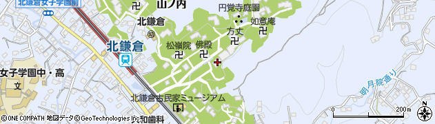 蔵六庵周辺の地図