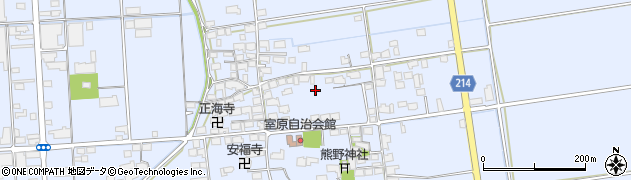 岐阜県養老町（養老郡）室原周辺の地図