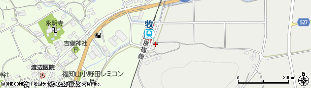 京都府福知山市上天津1080周辺の地図