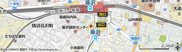 ジンズ藤沢ＯＰＡ店周辺の地図