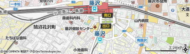 ムラサキスポーツ湘南藤沢オーパ店周辺の地図