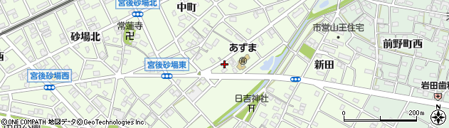愛知県江南市宮後町出屋敷37周辺の地図