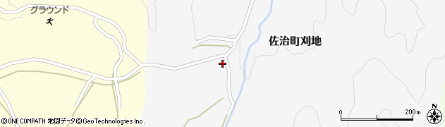 鳥取県鳥取市佐治町刈地328周辺の地図