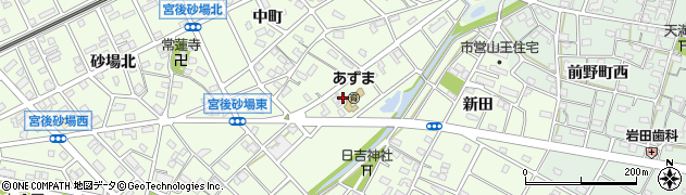 愛知県江南市宮後町出屋敷39周辺の地図