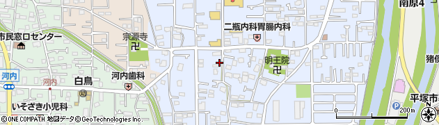 神奈川県平塚市徳延325周辺の地図