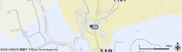 京都府福知山市下大内24周辺の地図