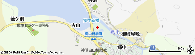 愛知県犬山市郷中周辺の地図