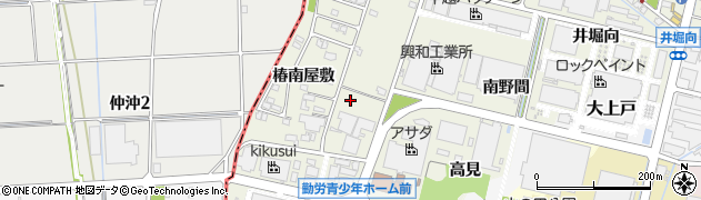 愛知県犬山市羽黒新田椿東周辺の地図
