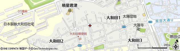 日吉大和田店周辺の地図