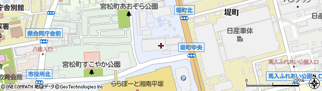 保険テラス　ららぽーと湘南平塚店周辺の地図
