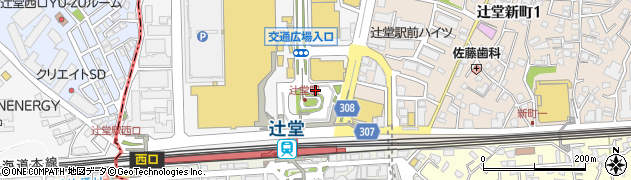 快活CLUBLuz湘南辻堂店周辺の地図