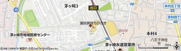 湘南ベルマーレ　茅ヶ崎コンディショニングセンター周辺の地図