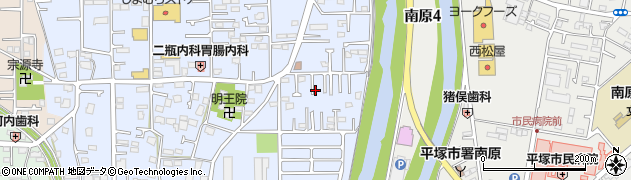 神奈川県平塚市徳延458周辺の地図