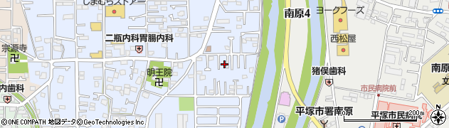 神奈川県平塚市徳延457周辺の地図