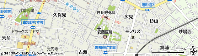 報光寺周辺の地図
