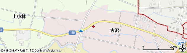静岡県御殿場市古沢890周辺の地図