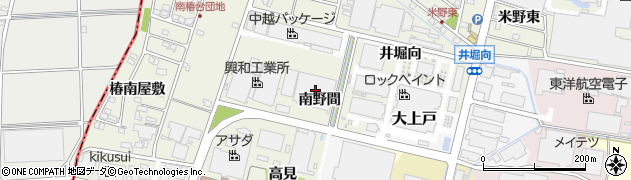 愛知県犬山市羽黒新田南野間1周辺の地図
