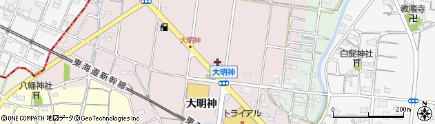 フジワ・カーサービス安八店周辺の地図