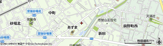 愛知県江南市宮後町出屋敷103周辺の地図