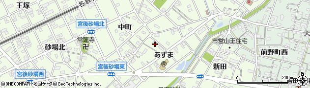 愛知県江南市宮後町出屋敷26周辺の地図