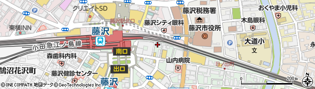 ホットヨガスタジオ ラバ 藤沢駅前店(LAVA)周辺の地図