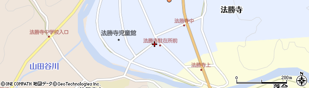 浜本美容院周辺の地図