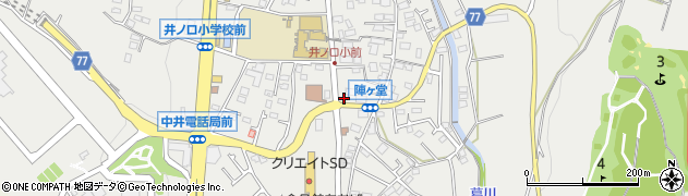 ＪＡかながわ西湘井ノ口周辺の地図