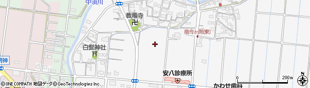 岐阜県安八町（安八郡）南今ケ渕周辺の地図