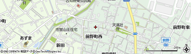 愛知県江南市前野町西79周辺の地図
