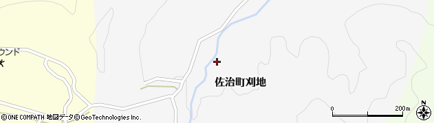 鳥取県鳥取市佐治町刈地194周辺の地図