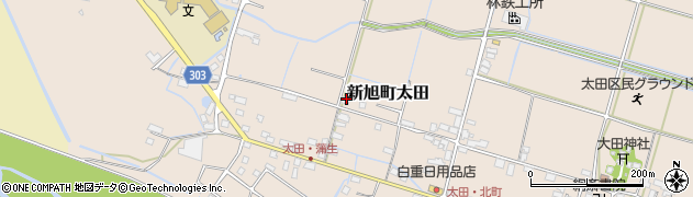 滋賀県高島市新旭町太田周辺の地図