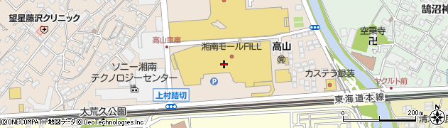 湘南モールフィルオフィス周辺の地図